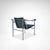 LC1 Blue and Black Ponyskin Armchair by Le Corbusier for Cassina, 1990s For Sale - Image 9 of 13
