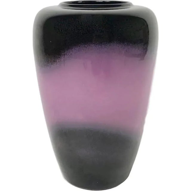 Ceramic Purple Vase from Scheurich Keramik, 1970s For Sale - Image 7 of 7