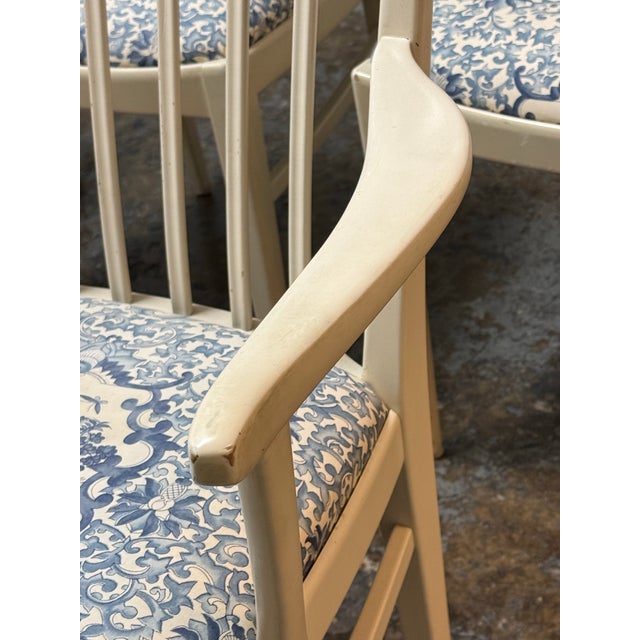 Carl Malmsten for Bodafors Herrgården Mid 20th Century Dining Chairs, Set of Eight For Sale - Image 9 of 12