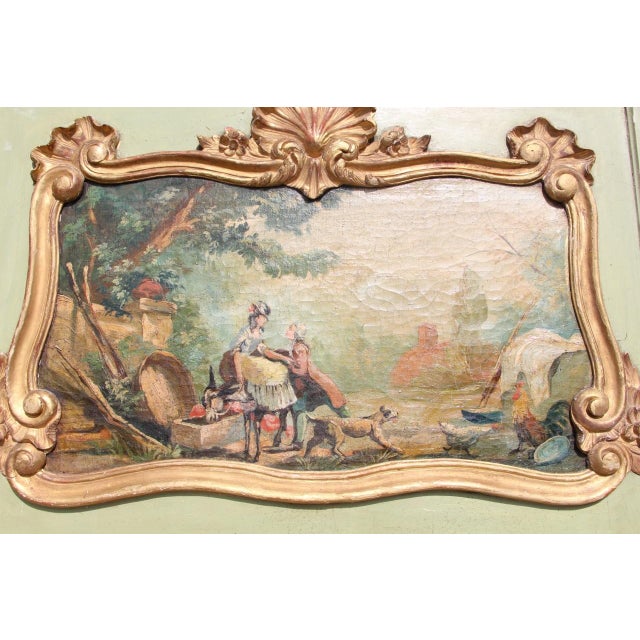 Large Louis XV Regency Trumeau For Sale - Image 3 of 10