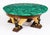 Traditional Antique Malachite and Walnut Patinated Ebonised Giltwood Coffee Table 20th C For Sale - Image 3 of 18