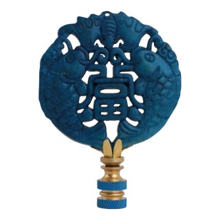 Chinese Koi Fish Lamp Finial For Sale