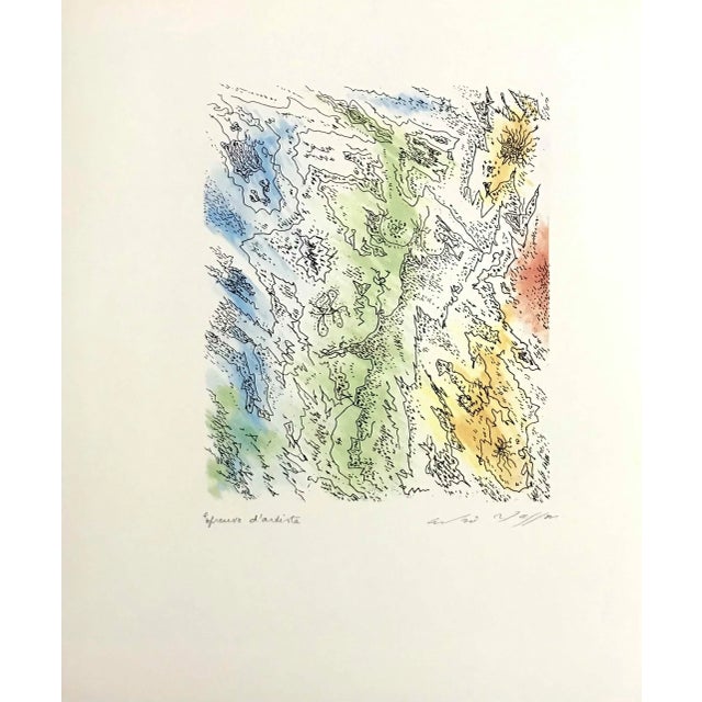 Artist: Andre Masson Country: France Title: Titania – 39 Medium: Offset Marks: Fascimile Signature Paper Size: 14 x 11.75...