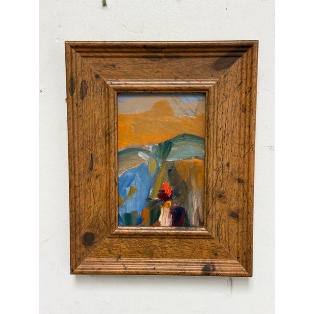 Abstract Abstract Desert Landscape, Framed For Sale - Image 3 of 12