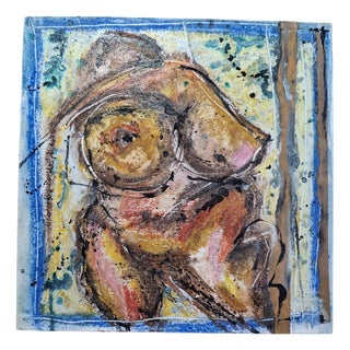 Martinez Marthe, N°3/10, Nude, 2000s, Mixed Media on Canvas For Sale
