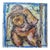 Martinez Marthe, N°3/10, Nude, 2000s, Mixed Media on Canvas For Sale