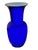 Blue Opaline Glass Vase from Venini, 1986 For Sale