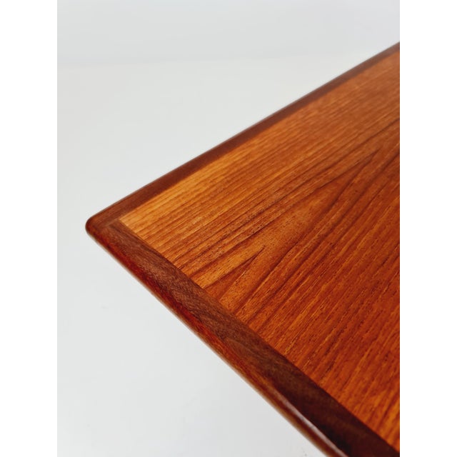 Johannes Andersen Danish Teak Coffee Table by Johannes Andersen, 1960s For Sale - Image 4 of 11