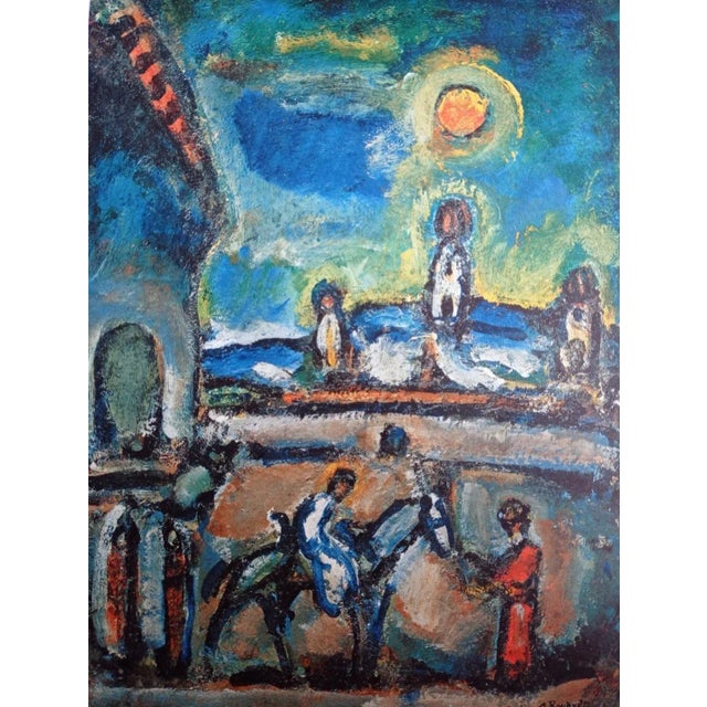 Georges Rouault, The Run to Egypt 1988, lithograph on fine quality Fabriano paper, 1986 edition, titled and on the back,...