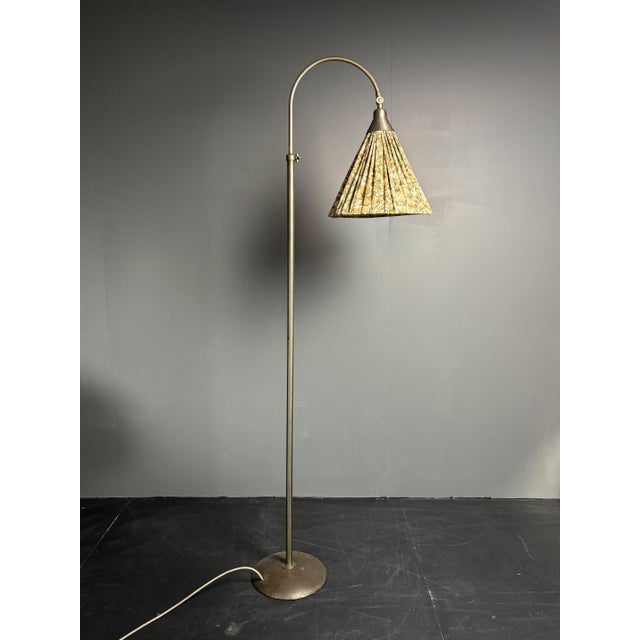 Dutch Art Deco Bauhaus Giso 451 Arc Floor Lamp by Willem Hendrik Gispen, 1920s For Sale - Image 11 of 17