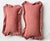 Shabby Chic Set of 2 Lumbar Pillows With Extra Fabric from Manuel Canovas For Sale - Image 3 of 5