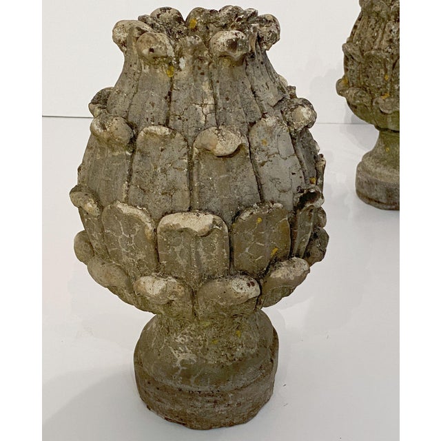 Italian Garden Stone Statuary Artichokes - Individually Priced For Sale - Image 9 of 10