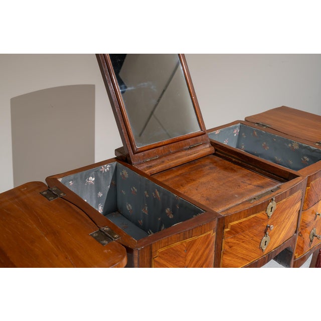 18th Century Louis XV Baroque Dressing Table, France For Sale - Image 12 of 18