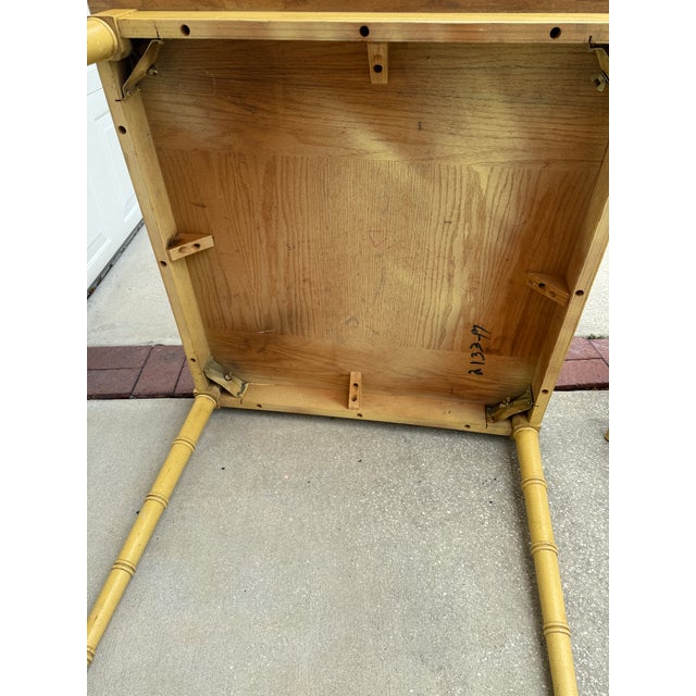 This game table and chairs is perfect for Mahjong, bridge, games or puzzles. In excellent vintage condition and...