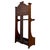 Antique Early 20th Century English Edwardian Walnut Hall Stand For Sale - Image 6 of 10