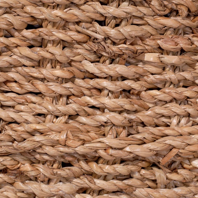 Jamie Young Jamie Young Falda Side Table in Natural Seagrass For Sale - Image 4 of 5