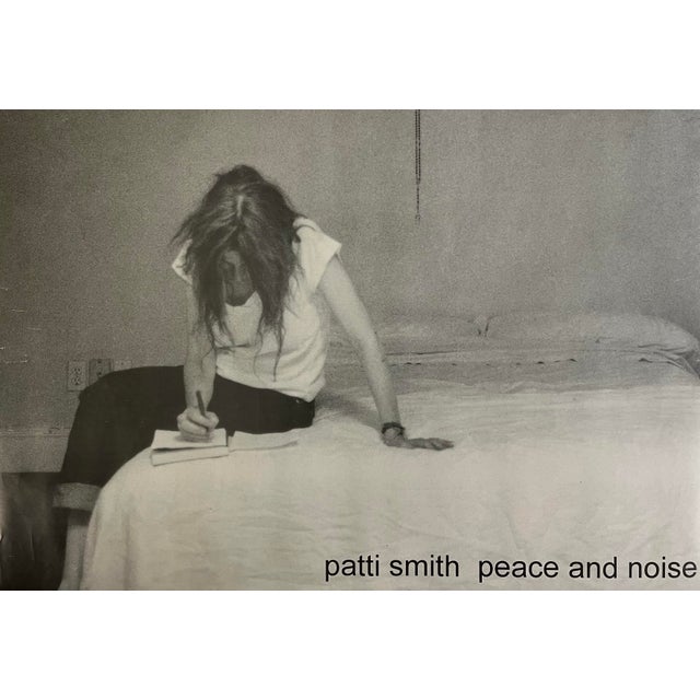 Vintage Patti Smith Poster For Sale - Image 4 of 4