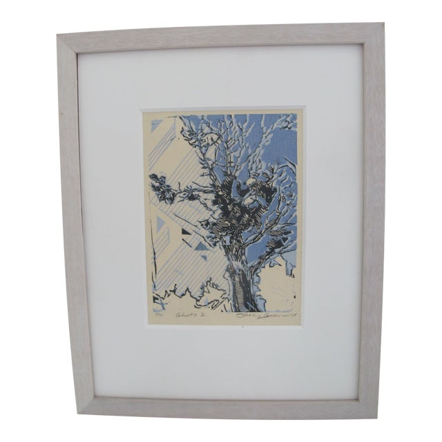 Stirling Gorsuch Limited Edition Oregon Coast Tree Landscape Print Ghosts 1 For Sale