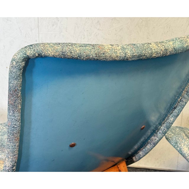 Wood Mid-Century Modern Armchairs by Miroslav Navrátil, 1960s, Set of 2 For Sale - Image 7 of 9