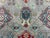 Art Deco Blue-Gray Kazak Wool Tribal Area Rug, Natural Dye, 6'4" X 9'8" For Sale - Image 3 of 15