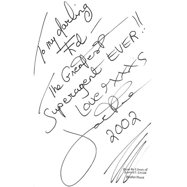 "Deadly Embrace" 2002 Collins, Jackie (Inscribed) For Sale - Image 4 of 4