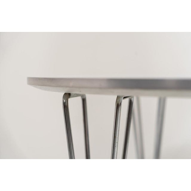 Superelipse dining table by Bruno Mathsson & Piet Hein for Fritz Hansen, Denmark, 1985 For Sale - Image 10 of 11