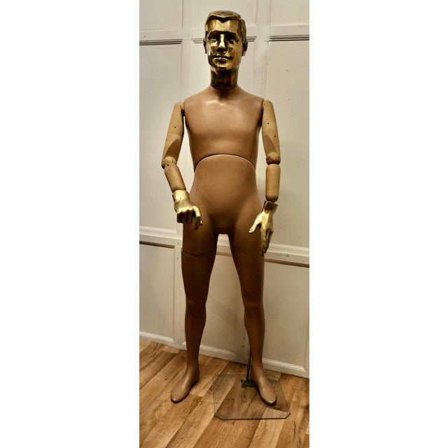 Vintage Male Shop Mannequin, 1960s For Sale - Image 3 of 11