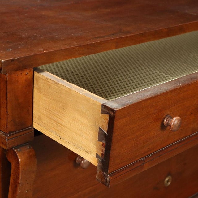 Restoration Chest of Drawers in Walnut For Sale - Image 3 of 11