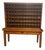 1953 U.S. Post Office Department Oak Mail Sorting Desk With 84 Cubbies For Sale