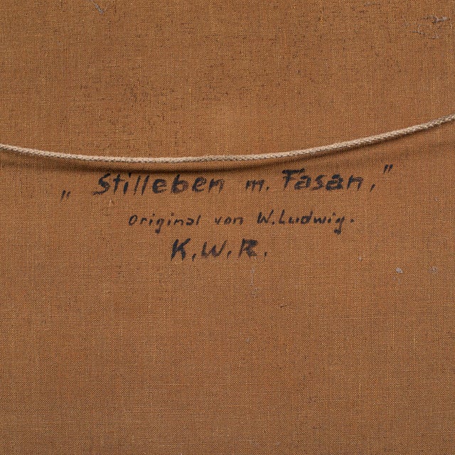 1970's Large Vintage Still Life Painting For Sale - Image 11 of 12