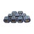 Mexican Talavera Hand-Painted Pottery Napkin Rings Set of 9 2" For Sale - Image 11 of 11