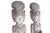 Antique Pair of 19th Large Carved Wood Statues of Thai Theppanom Buddhist Angel Deities For Sale - Image 4 of 11