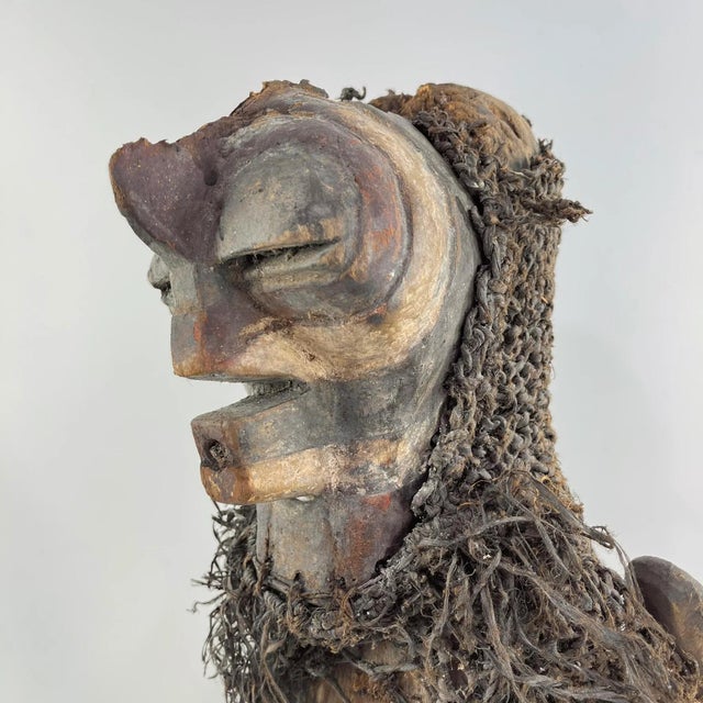 The Songye Nkishi power fetish figure originates from the Lualaba River region in the savanna territory of the Democratic...