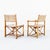 Vintage McGuire Antalya Dining Chairs in Bamboo & Laced Rawhide For Sale - Image 13 of 18