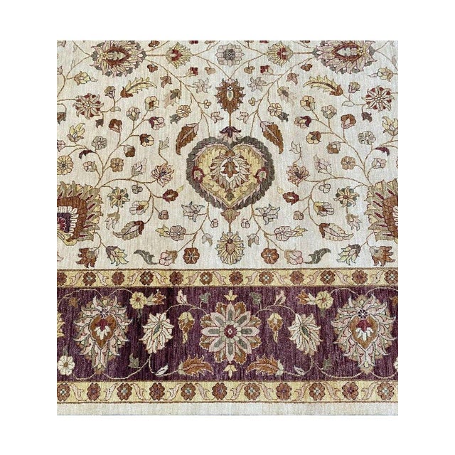 10x14 Handwoven Indian Agra Area Rug - 107053 For Sale - Image 13 of 13