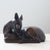 A stoneware fawn by Gunnar Nylund Sweden c1960 A stoneware figurine of a deer by Gunnar Nylund at Rörstrand. Incised on...