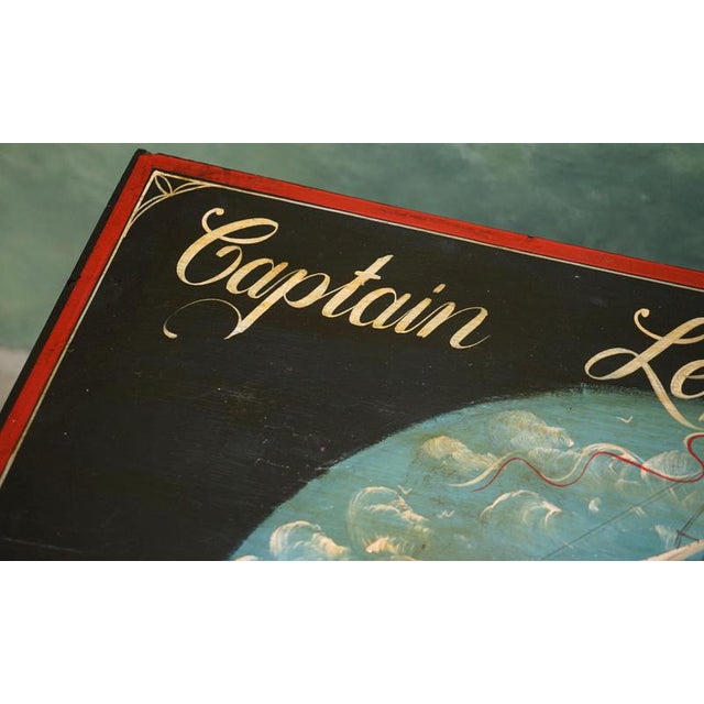 19th Century Antique Chest of Drawers with Hand-Painted Nautical Ships, Bristol, United Kingdom, 1892 For Sale - Image 5 of 18