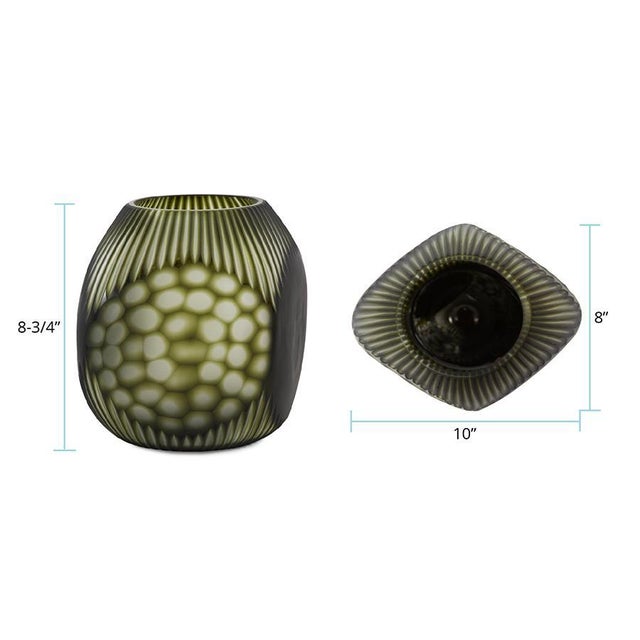 Glass Cebu Vase- Small For Sale - Image 7 of 9