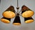 Mid-Century Modern Brass Hanging Light with Original Shades, 1950s For Sale - Image 17 of 18
