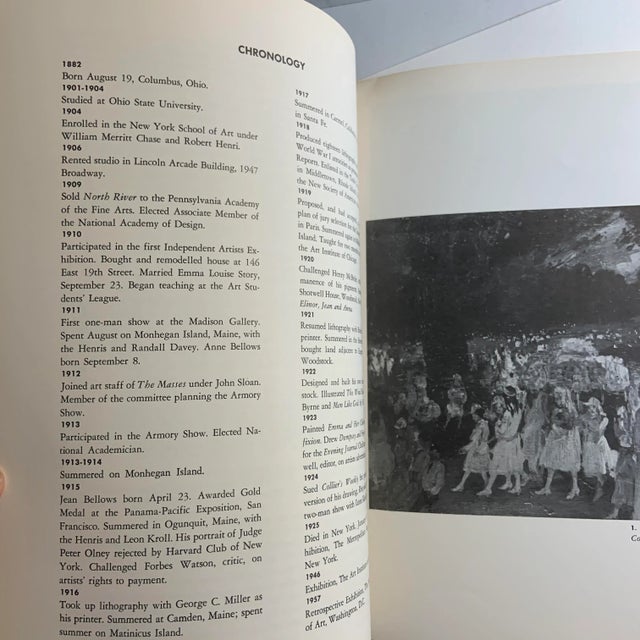 Brown George Bellows 1966 Art Book For Sale - Image 8 of 9