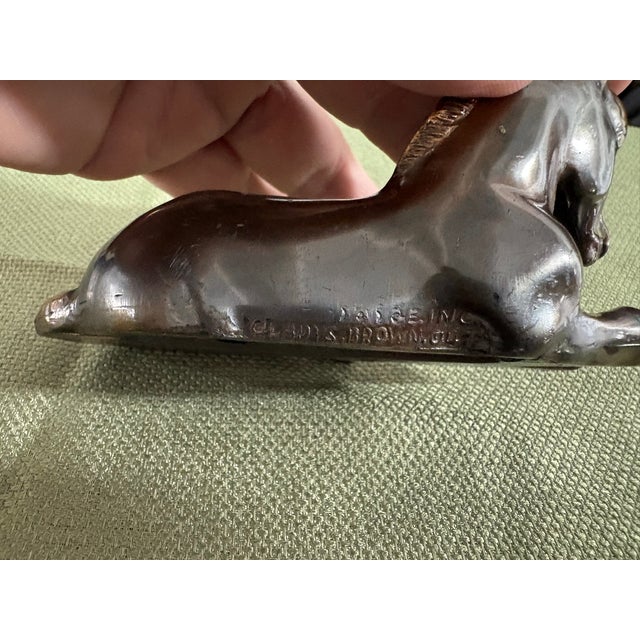 Dodge Gladys Brown Edwards Horse Bronze Metal Horse Figure, 20th Century For Sale - Image 4 of 6