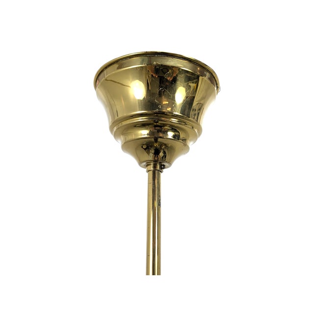 Brass Pendant Lamp by Angelo Lelii for Arredoluce, 1960s For Sale - Image 6 of 8