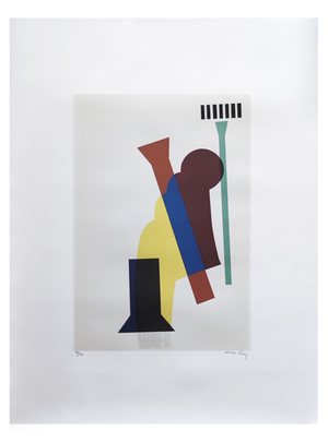 Man Ray, Concrete Mixer, Limited Edition Lithograph