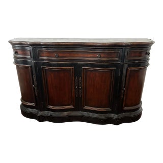 1990s Vintage French-Inspired Buffet Credenza Sideboard For Sale