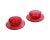 Glass Vintage Ruby Red Crystal Glass Bowls and Plates - 4 Pieces For Sale - Image 7 of 7