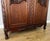 Vintage French Louis XVI Style Carved Walnut 2-Door Wardrobe For Sale - Image 14 of 18