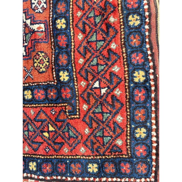 Antique Tribal Kurdish Rug, 1890s For Sale - Image 12 of 18