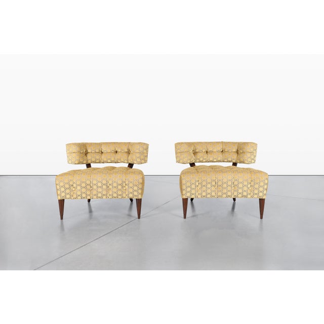 Mid-Century Modern Mid-Century Modern Sculptural Lounge Chairs Attributed to Billy Haines For Sale - Image 3 of 14