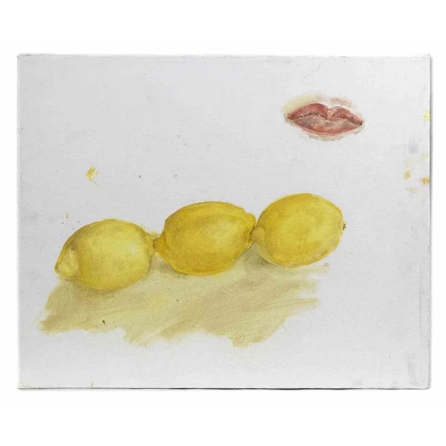 Anastasia Kurakina, Still Life with Lemons, Oil Painting, 2010s For Sale - Image 3 of 3