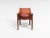 Animal Skin CAB 413 Chair in Cognac Leather by Mario Bellini for Cassina, Italy, 1970s For Sale - Image 7 of 18